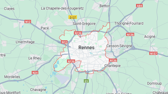 Zones de livraison d’alcool autour de Rennes – Apéro Flash couvre toute la métropole